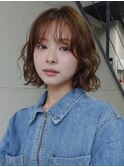 【Un ami】無造作ボブパーマ　大楽