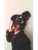 アローズ ステラプレイス店(HELLO'S) 入学★キッズヘアアレンジ★入園