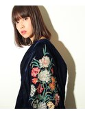 【 un  】ストレート×セミウェット×ボブ