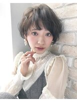 ボニークチュール(BONNY COUTURE)&nbsp;アッシュカラー・イメチェン・マッシュボブスタイル大人女子