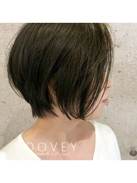 ダヴィ(DOVEY) 【DOVEY】リラックス感のある長めのショートボブ