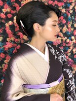 ゲッカビジン(GEKKABIJIN)&nbsp;和髪☆面の切りかえしたアレンジ《六本木GEKKABIJIN》