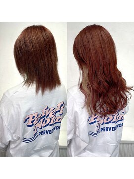 アンク クロス 池袋北口店(ANKHCROSS) 《アンククロス　柴田》ショートからロングにインナーもシール