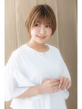 カバーヘアアンドスパ ブリス 浦和(COVER HAIR&SPA bliss) テラコッタ大人ハイライトこなれハイトーンZ浦和10代20代30代