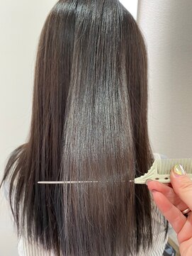 ジプソ(Gypso Hair salon) 酸熱ハイブリットストレートトリートメント