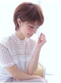 大人ナチュラルレイヤーショートボブ/大人可愛い 20代 30代 40代