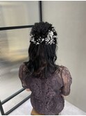 【Feria松山】華やかハーフアップアレンジ‐相原愛梨‐