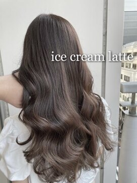 アイユー(ii+U) ラテカラー　グレージュ　髪質改善　艶髪
