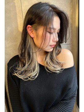 トルネード(TORNADO) レイヤーカットインナーカラーベージュ　n1.24