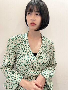 ビュートリアム ギンザ(BEAUTRIUM) 【湿気対策】前下がりボブ/銀座/ショートボブ/ストレートパーマ