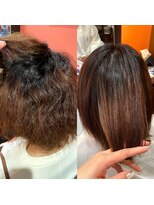 ボアップ(boappu)&nbsp;#髪質改善#縮毛矯正#エアーストレート#酸性縮毛矯正
