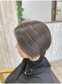 ミントアッシュショートヘアー