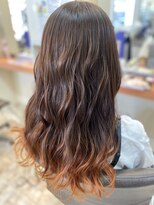 ウィズ ANNEX店(With)&nbsp;【with annex店 稲田】裾カラー×オレンジ