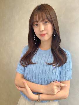 トゥルーズ 梅田店(TLUUS) TLUUS似合わせカットダークアッシュミディアムレイヤーカット