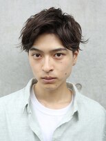 アンドレイ 表参道(andrey)&nbsp;【ANDREY】アッシュブラック/ハイライト/マッシュパーマ/ウルフ