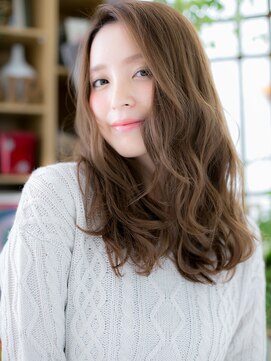 カバーヘア ブリス 戸田公園西口店(COVER HAIR bliss) バレイヤージュ外国人風抜け感ブラウンc5戸田公園20代30代40代!