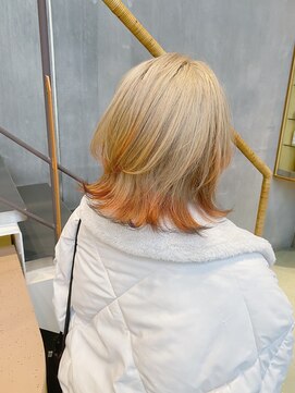 オーダーワン(OORDER1) white×orange×black
