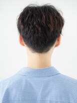 モッズヘア メン 新所沢店(mod's hair men)&nbsp;センターパートで爽やかグレージュカラーラフマッシュa新所沢