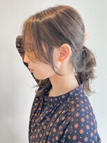 フープヘアー(HOOP.HAIR) 韓国風レイヤー/後れ毛スタイル