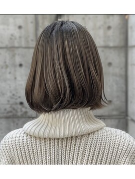 ルシードスタイル アウラ 松戸市五香(LUCIDO STYLE Aura) ミディアムスタイル【松戸・五香・白髪染め・カラー・髪質改善】