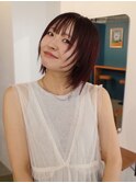 【レイヤーボブ/中里千尋】韓国/ボブ/ストンボブ/ウルフボブ