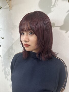 ゼスト 中野店(ZEST) 【ZEST中野/山岸桜】ワインレッドカラー