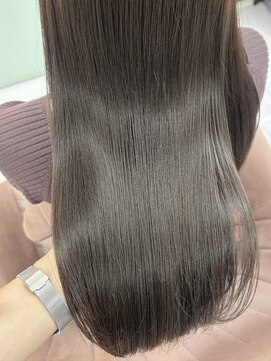 ガーランド(Girland) 【girland】ブリーチなしグレーカラー/韓国風/レイヤー