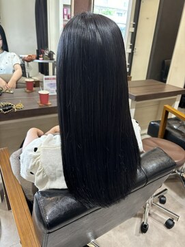 ユニ(Uni.) 艶髪ブルーブラック