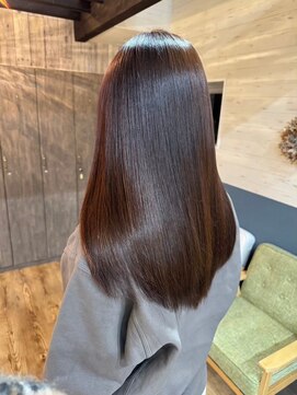 スカイ(SKY) 透明感カラー/髪質改善/縮毛矯正/レイヤーカット/ダブルカラー