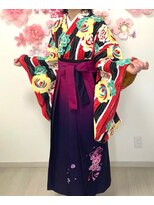 きものサロンティファニー&nbsp;キスミスブランド袴一式