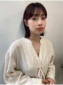 ダブルカラー　レイヤーカット