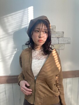 ビアンカ 伊勢崎店(BIANCA) 顔周りレイヤー×レッドブラウン