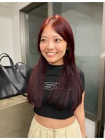 レコ 渋谷(LECO) ワインレッド