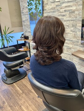 美容室ル・アール ふんわりパーマ