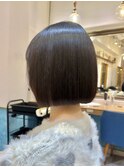 ウェーブミディアム似合わせカットメルティカラー縮毛矯正北千住