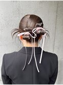 ヘアセット ツインヘア タイトツイン カチモリ お団子ヘア 原宿