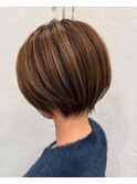 首元すっきりショート