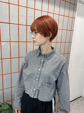 ペレ 渋谷(PELE) イメチェン/ホワイトブロンド/外ハネボブ/美髪/渋谷