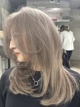 ハーシーバイアポロ 相模大野(HERSHE by apollo) 髪質改善縮毛矯正,レイヤー,縮毛矯正,白髪ぼかしハイライト.白髪