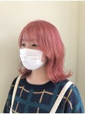 イメチェン/ホワイトブロンド/外ハネボブ/美髪/南草津