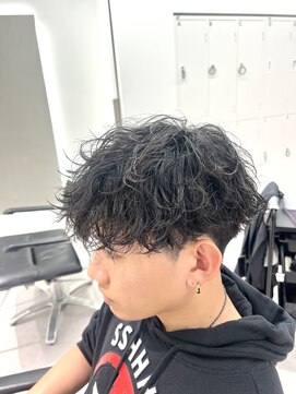 スイ 松戸(SUI) メンズカジュアル×緩めシャドウパーマ【松戸/メンズ】