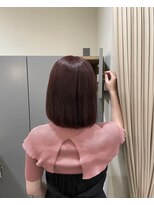 ティム(tim)&nbsp;ボブピンクブラウン