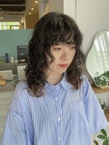 シプレ(cipre) セミロングパーマ