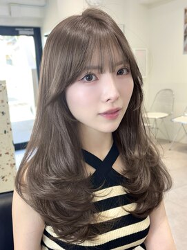 オニキス(ONYX) e188ブリーチなしオリーブベージュ簡単ワンカールレイヤーカット