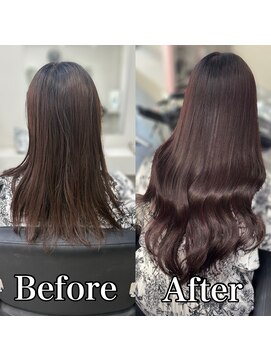 ファボ 心斎橋アメ村店(Fav) 《シールエクステ》lavender  brown