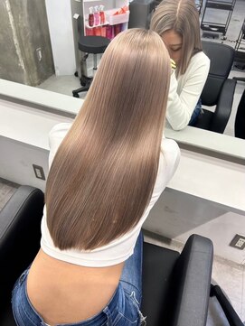 キング 心斎橋店(K!ng) 縮毛矯正髪質改善レイヤーカットトリートメント心斎橋美容室