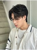 センターパート/フェザーパーマ/波巻きツイストスパイラル