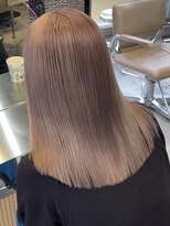 サンクマーケット 渋谷(cinq MARKET)&nbsp;渋谷ブリーチなしダブルカラーヘーゼルベージュカラーハイトーン