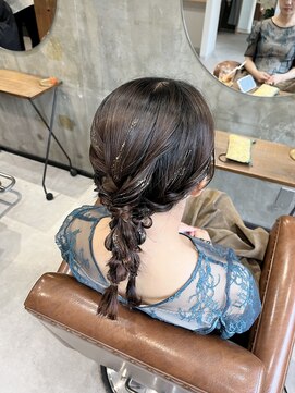 ノエル ヘアー アトリエ(Noele hair atelier) ☆大人可愛い編み下ろしスタイル☆