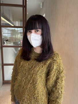 ボルドー　カラー